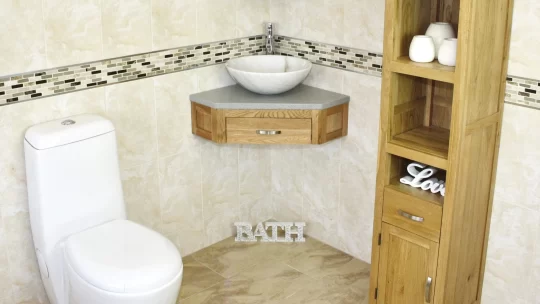 Which of the vanity basins and conventional sinks would be better for your bathroom?